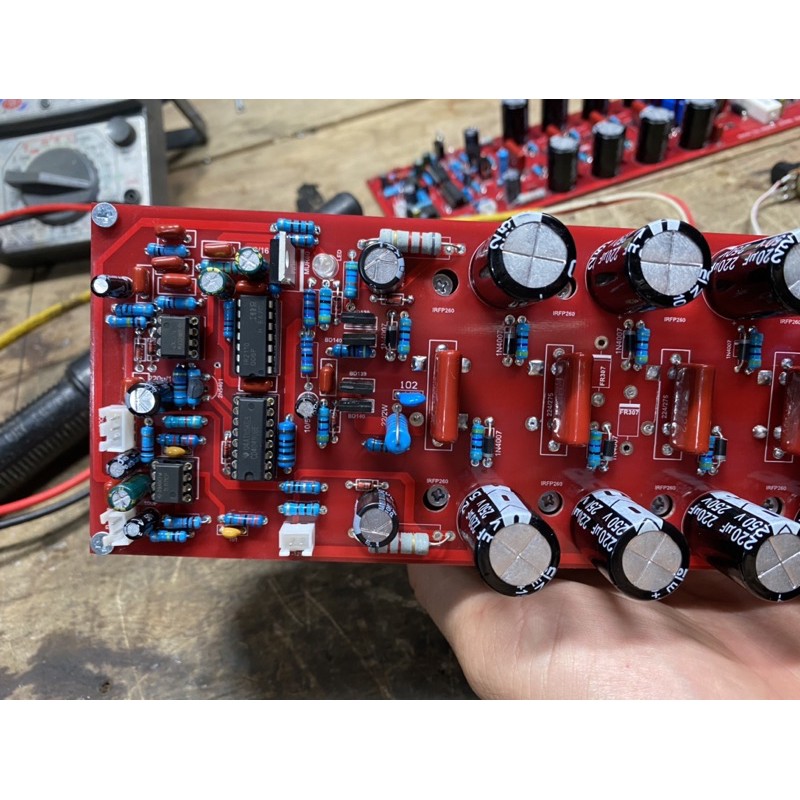 MẠCH CÔNG SUẤT CLASS D 8 MOSSFET PHIÊN BẢN NÂNG CẤP 2021