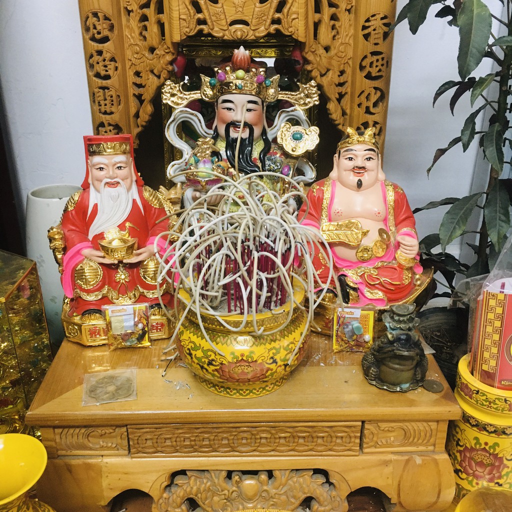 Sx - CỐT NẠP TƯỢNG THỜ Thần Tài Thổ Địa PHÁP BẢO  Tượng Thần Tài, ông tài địa, ông Phát lộc