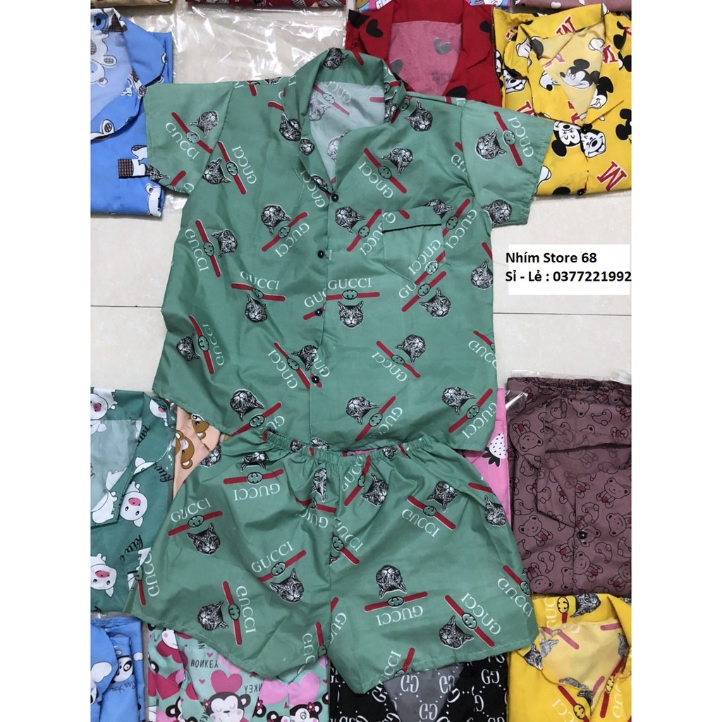 [HÀNG MỚI 2020] Bộ đồ ngủ Pizama Cộc Tay hè siêu mát | BigBuy360 - bigbuy360.vn