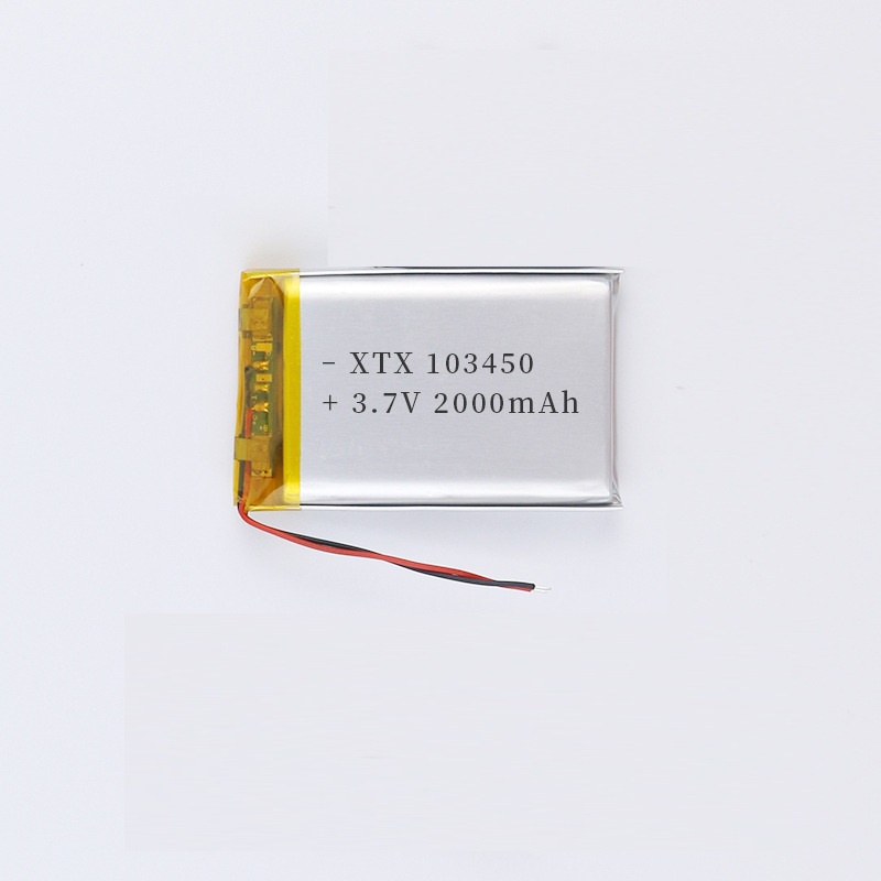 Pin Li-Po 3.7V 103450 2000mAh (Lithium Polyme) cho loa Bluetooth, Định vị GPS, Camera hành trình