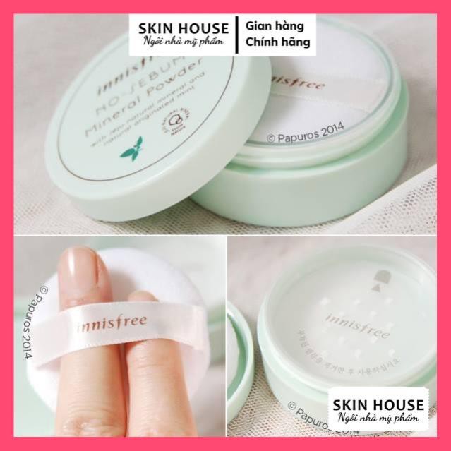 Phấn Phủ Innisfree No Sebum Mineral Powder - Phấn Phủ Kiềm Dầu Innisfree Dạng Bột | BigBuy360 - bigbuy360.vn