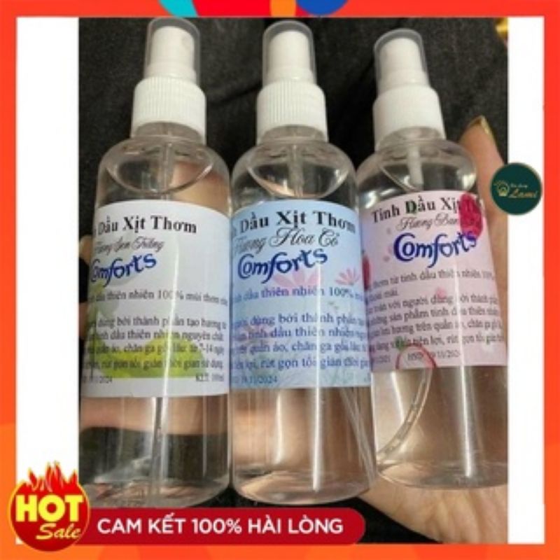 Tinh dầu xịt thơm phòng, quần áo comfort 100ml