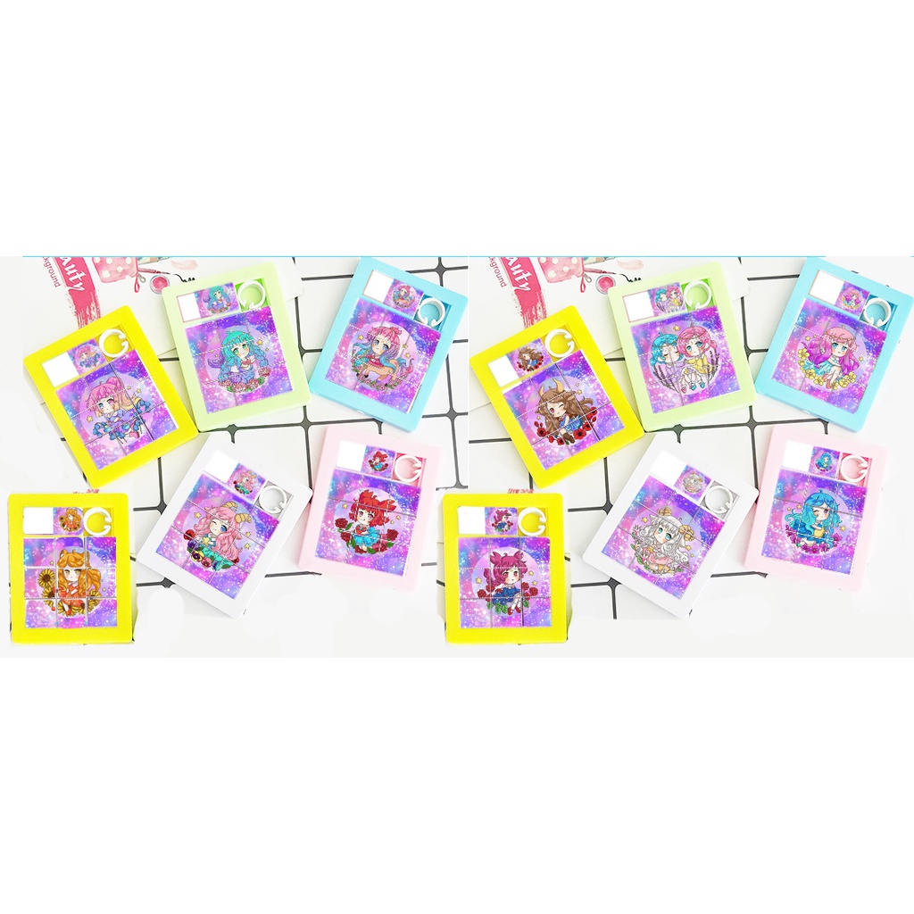 Bộ xếp hình phi hành gia BXH3 astronaut 12 cung hoàng đạo ngựa thần siêu anh hùng maruko rilakkuma gấu thỏ cherie berie