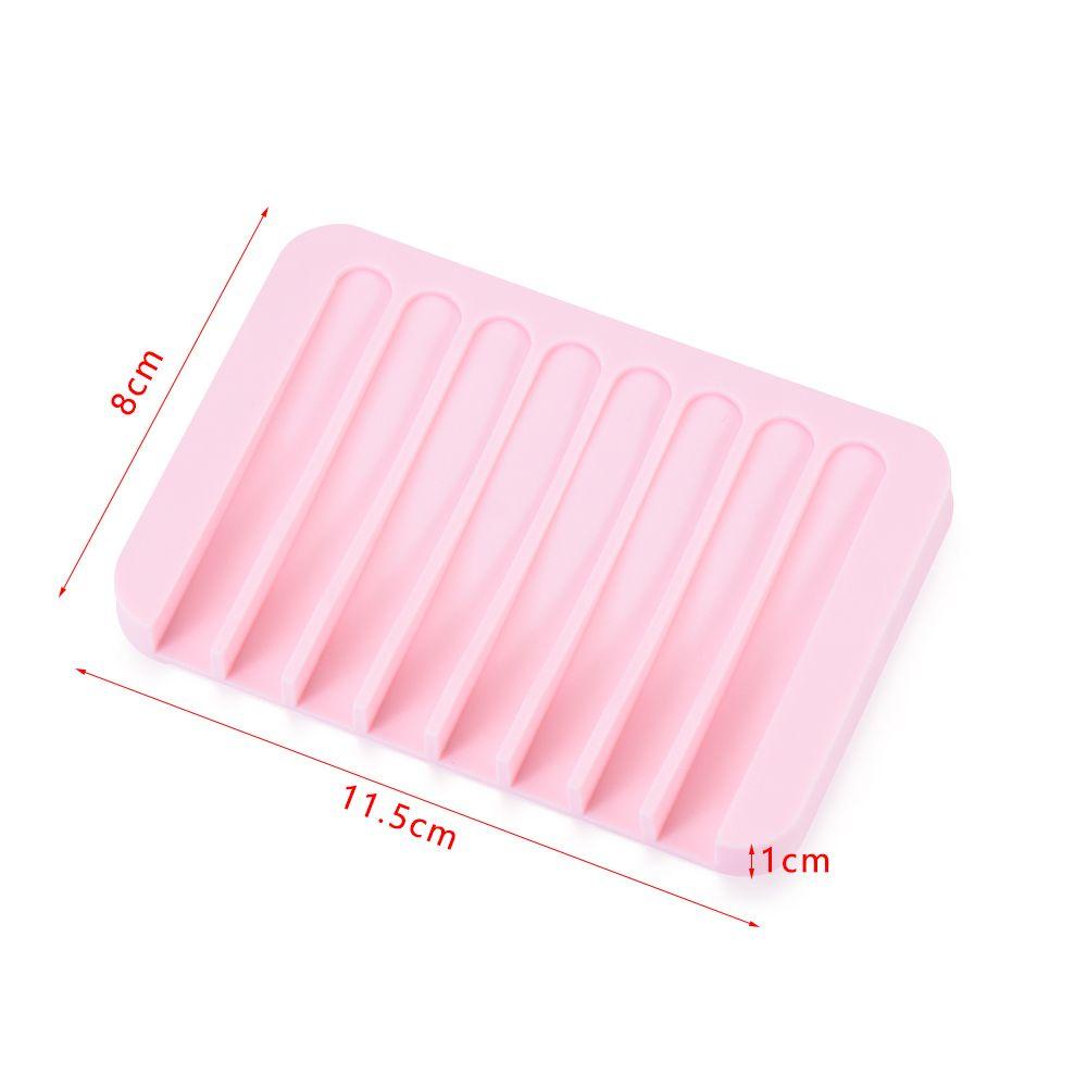 LANSEL Khay Silicone Đựng Xà Phòng Có Rãnh Thoát Nước