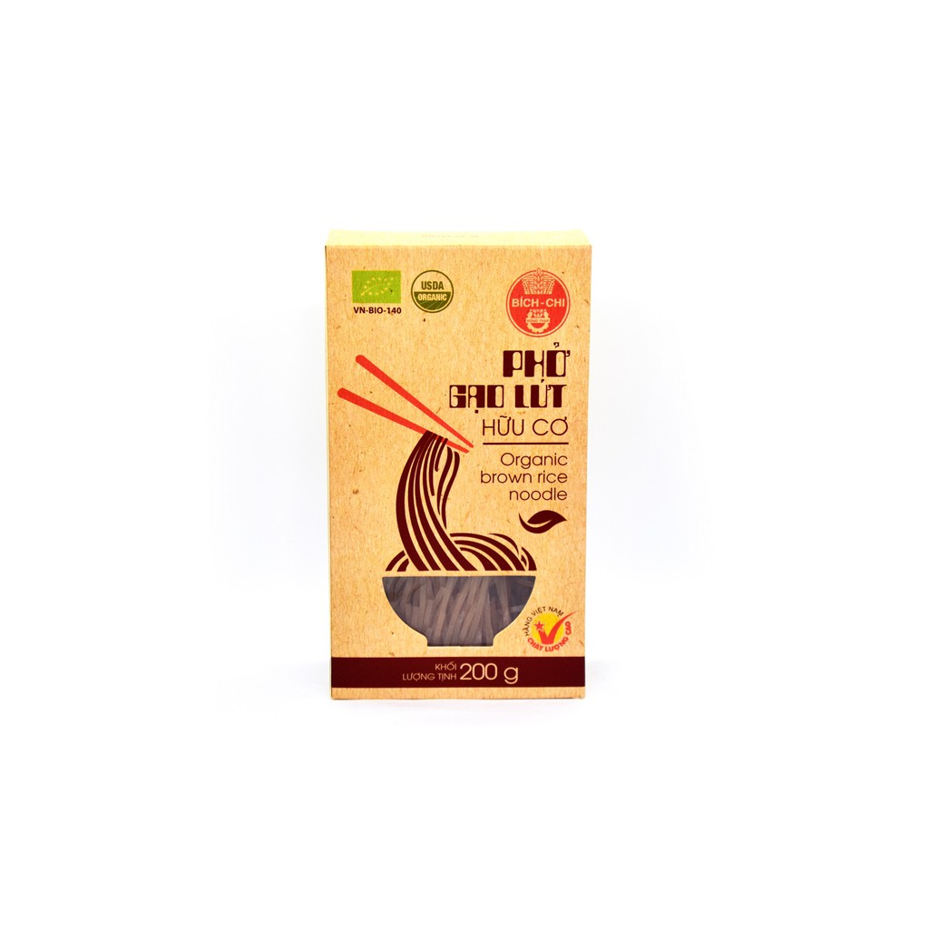 Phở gạo lứt hữu cơ USDA (200g)