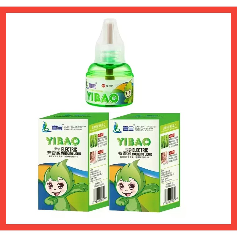 CHAI TINH DẦU ĐUỔI MUỖI YIBAO 45ML HỘP XANH MÙI HƯƠNG DỄ CHỊU, THƠM PHÒNG, KHỬ MÙI, AN TOÀN CHO CẢ NHÀ