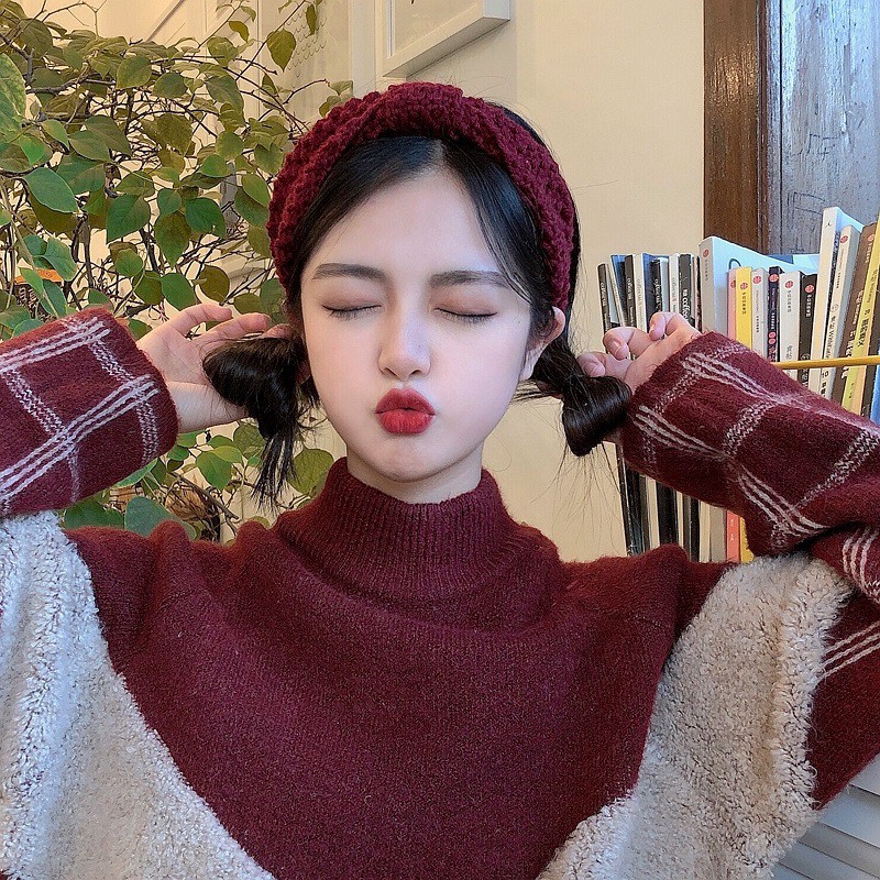 Băng Đô Rửa Mặt Trang Điểm, Băng Đô Vải Cài Tóc Hàn Quốc [Có clip, ảnh thật] vải nhung nhiều hình xinh xắn Qiqishop