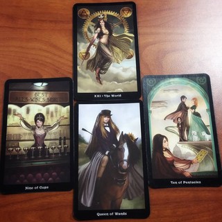 Bộ Bài Steampunk Tarot (Guu Tarot Shop)