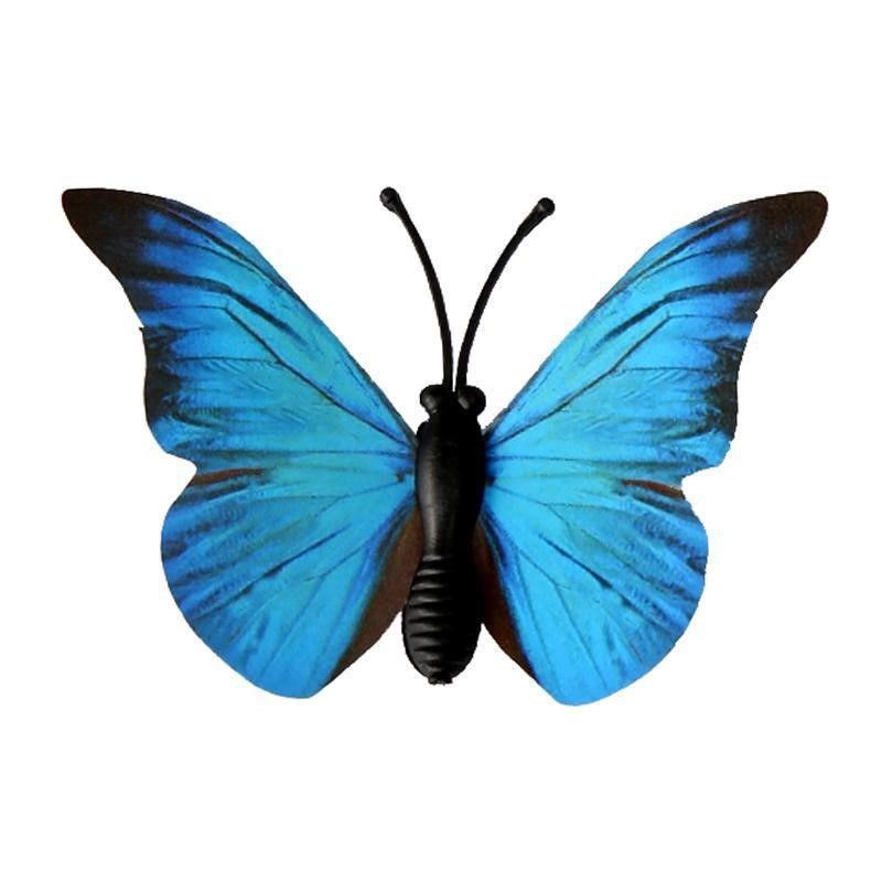 Miếng dán ba chiều hình bướm đôi giả dùng trang trí má và khuôn mặt làm đạo cụ chụp ảnh