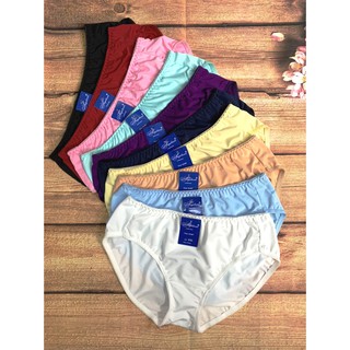 Combo 5 quần lót nữ thun lạnh trơn big size Angelavic 205