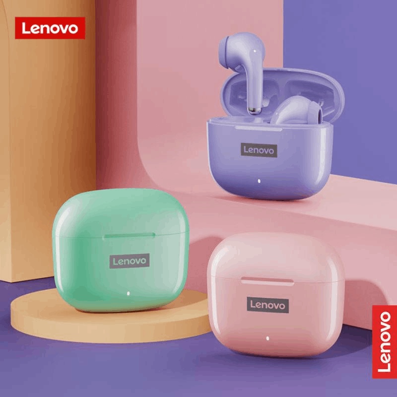 Tai nghe bluetooth Lenovo LP40 PRO 2022 mới bản  không dây Bluetooth 5.1 tws IPX5 chống ồn TWS 300mah