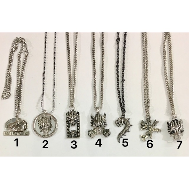 Vòng cổ dây chuyền final fantasy