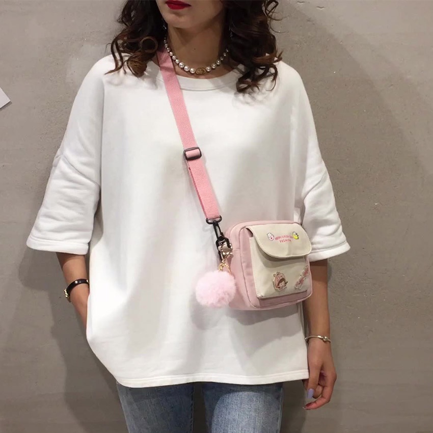 Túi đeo chéo nữ T1029 - túi xách nữ đeo chéo thời trang rất dễ thương - NASI Store