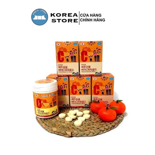 Viên Ngậm Vitamin C Jeju Hàn Quốc 120g Đẹp Da, Tăng Sức Đề Kháng_KoreaStore