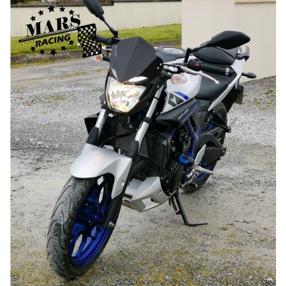 Phụ kiện xe máy Kính chắn gió Bộ nhôm chắn gió cho YAMAHA MT-03 MT-25 FZ03 2015 2016 2017 2018 MT25 MT03 FZ03 yamaha mt03 mt25 fz03 15-18
