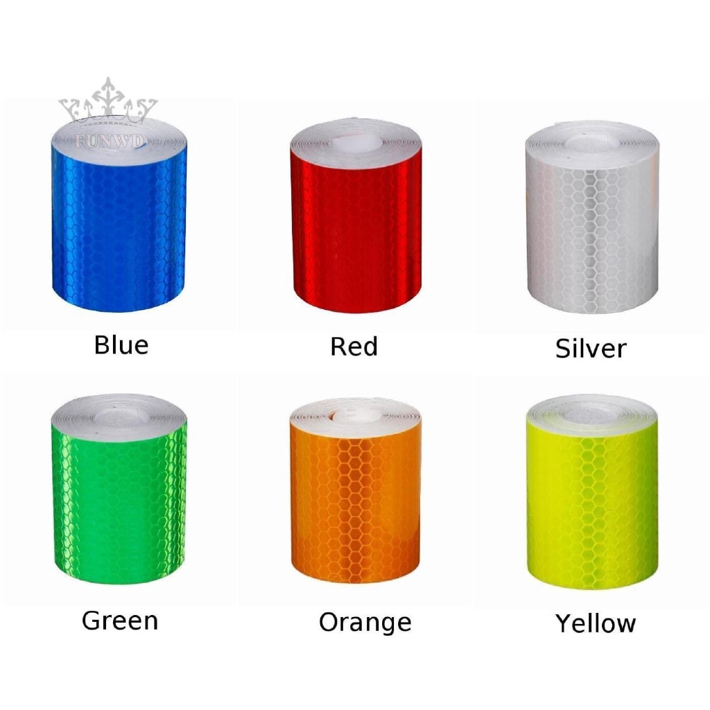 Cuộn băng dính phản quang chống nước cỡ 5cm 300cm