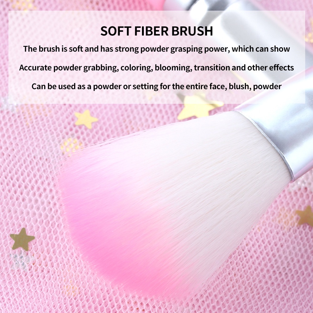 1 Cọ Trang Điểm Đánh Phấn Nền / Má Hồng / Tạo Khối Đa Năng Tiện Dụng
