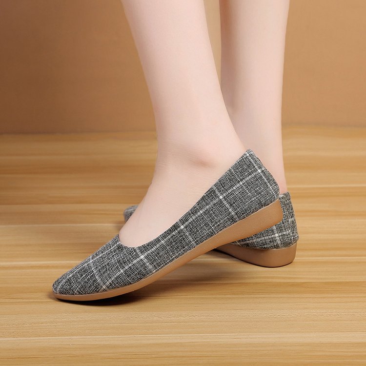 Giày Búp Bê Mũi Nhọn Phong Cách Hàn Quốc Thanh Lịch Dành Cho Nữ XIELUAIZTA