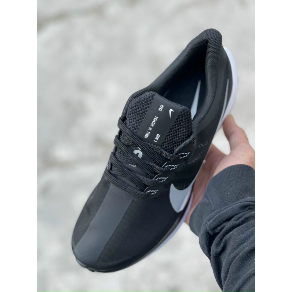 Giày thể thao sneaker Air Zoom chạy bộ,đi chơi đen trắng nam nữ