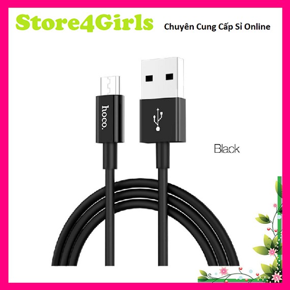 CÁP SẠC NHANH MICRO USB HOCO X20 - DÀI 1M / 2M - DÀNH CHO NHIỀU DÒNG MÁY