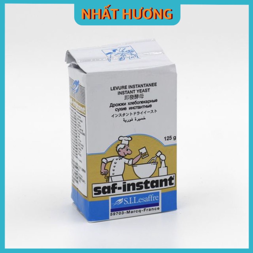Hạn ngày 1/11/2023-Men Khô Ngọt Bánh Mì Saf-Instant 125gr