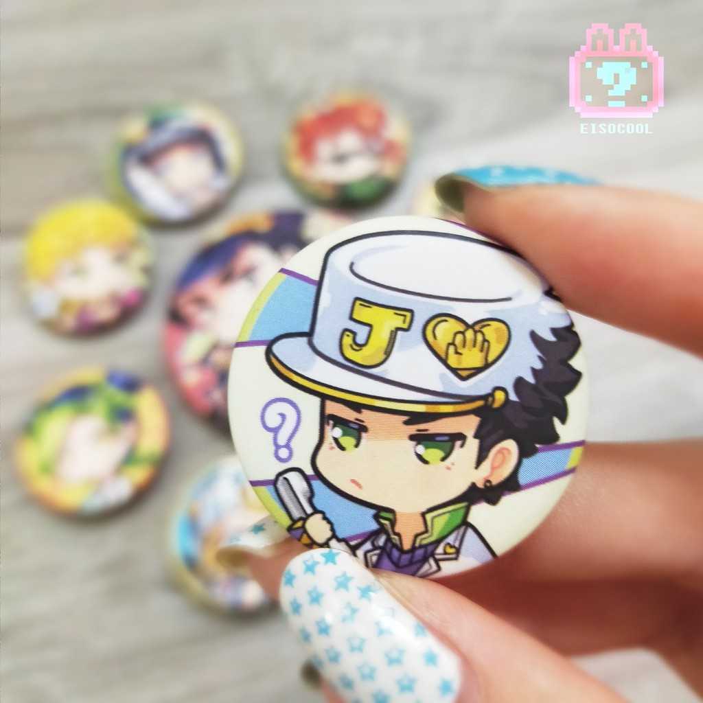 Huy Hiệu MINI JOJO Bizarre Adventure