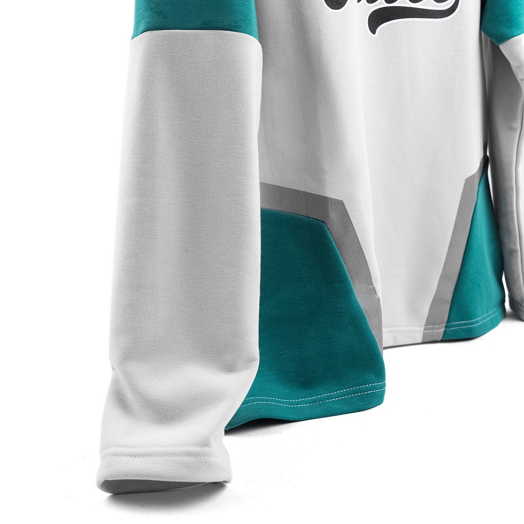 Áo Thun Tay Dài Unisex HOCKEY Vải Nỉ Chân Cua HADES Brand Chính Hãng