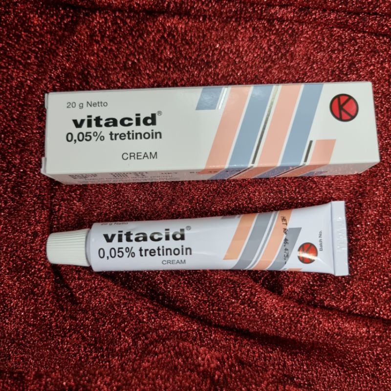 TRETINOIN  0.05% DẠNG CREAM - KEM GIẢM MỤN - KEM CHỐNG LÃO HÓA - NHẬP KHẨU INDONESIA