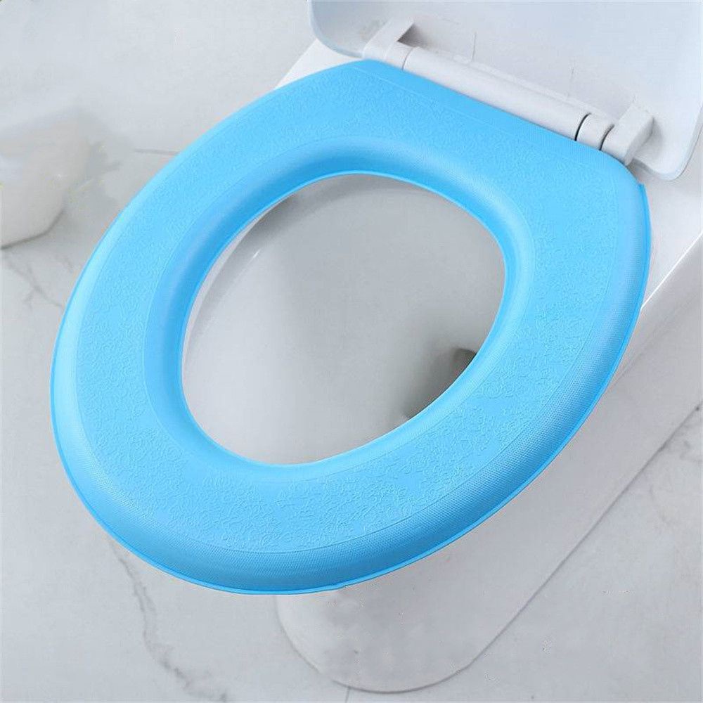 Đệm Lót Bồn Cầu Bằng EVA Hình Chữ O Màu Sắc Dễ Giặt Tiện Dụng Cho Mùa Đông