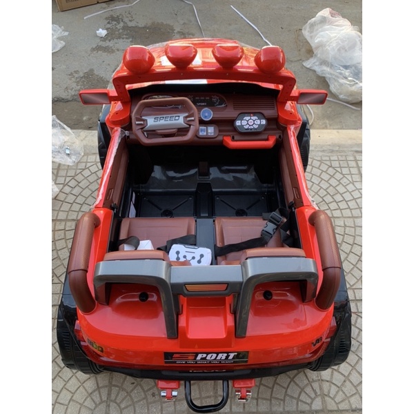 Oto điện 1200 rẻ nhất thị trường xe bình tỏ sạc điện khoẻ có nhạc blt…xe to  đẹp mẫu mà ga tự động và điều khiển từ xa