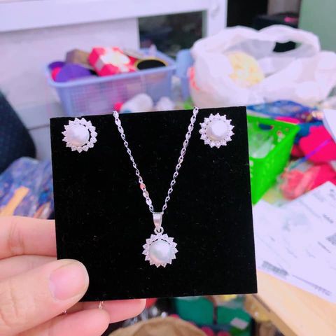 BỘ TRANG SỨC BẠC TA - BỘ TRÒN XINH XẮN