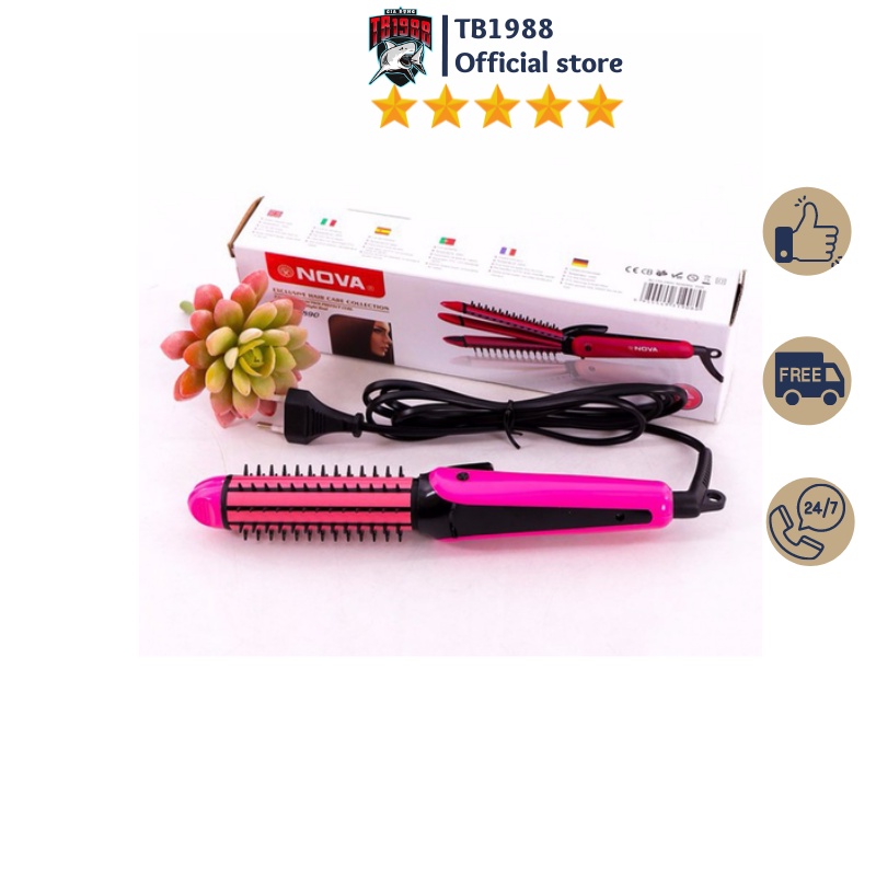 Máy Uốn Duỗi Bấm Tóc NoVa 8890 Đa Năng