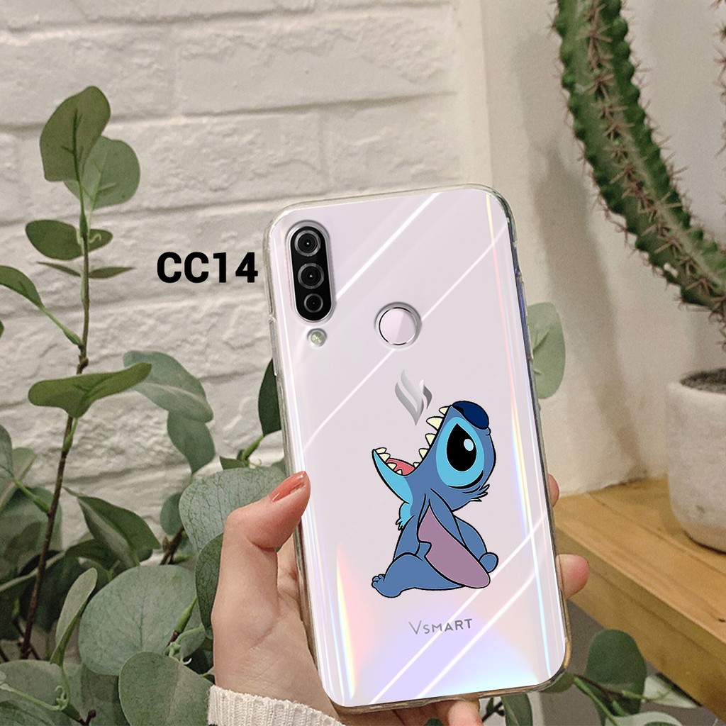 Ốp lưng VSmart Joy 3 dẻo trong in hình hoạt hình Pikachu Doremon