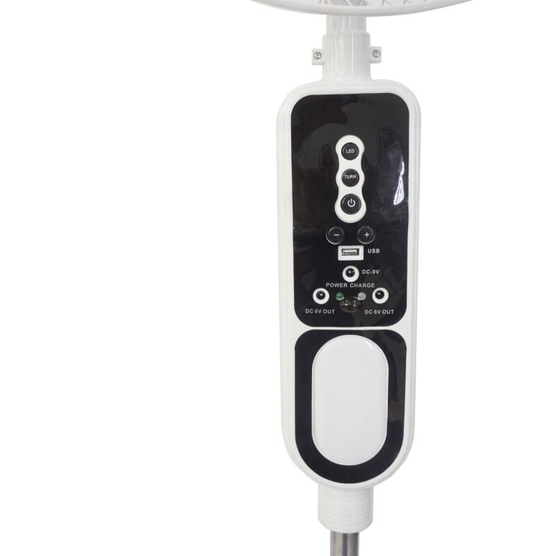 Quạt Cây Tích Điện Năng Lượng Mặt Trời Có Đèn kiêm Pin Sạc Dự Phòng SUNTEK SF-03 26W