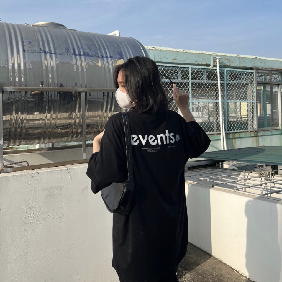 Áo thun tay lỡ G1SHOP vải coton dày dặn, co dãn, form rộng - LE.VEN