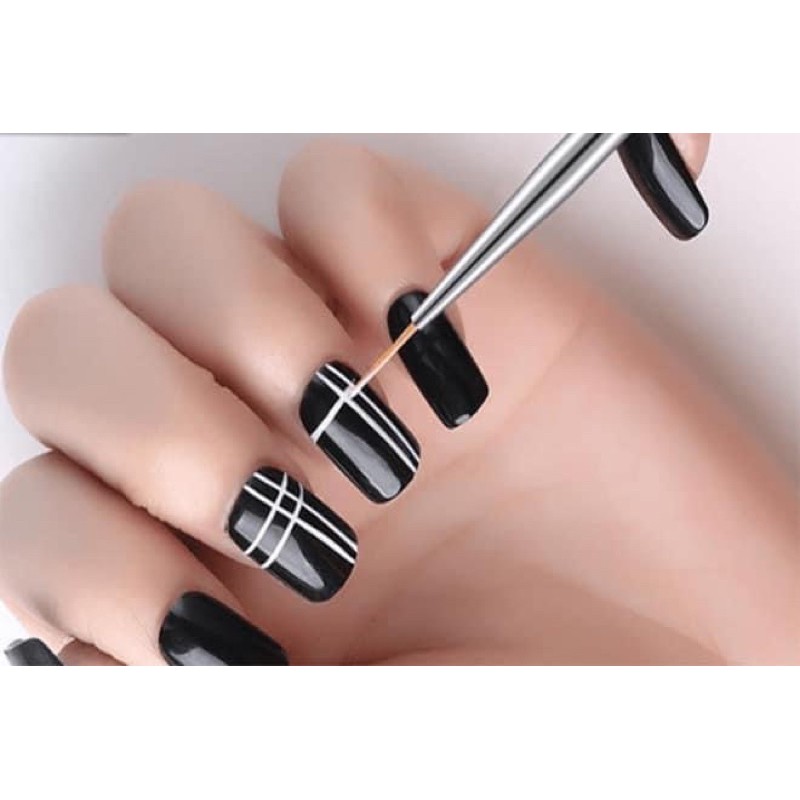 Cọ râu ( cọ nét - cọ tóc ) SLH dùng tô , vẽ các mẫu hoa văn mã 455697 làm móng tay chân