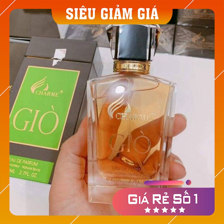 [FreeShip – Xả kho] NƯỚC HOA CHARME GIÒ 80ML, NƯỚC HOA CHÍNH HÃNG ĐƯỢC MUA NHIỀU NHẤT