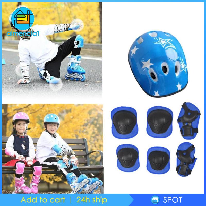 Đệm bảo vệ đầu gối và khuỷu tay cho bé khi chạy xe đạp