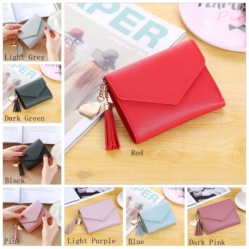 Ví da PU đựng thẻ tiện lợi thời trang nữ Hàn Quốc | BigBuy360 - bigbuy360.vn