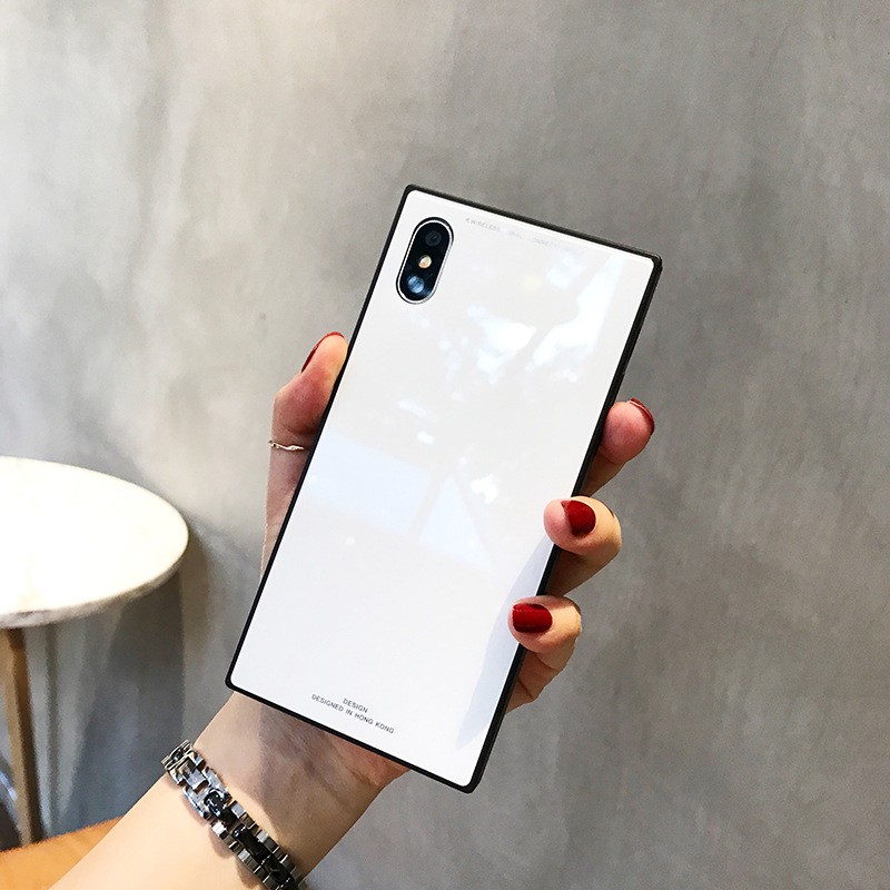 [ FREESHIP TỪ 50K TOÀN QUỐC ] Ốp lưng Iphone trơn vuông | BigBuy360 - bigbuy360.vn