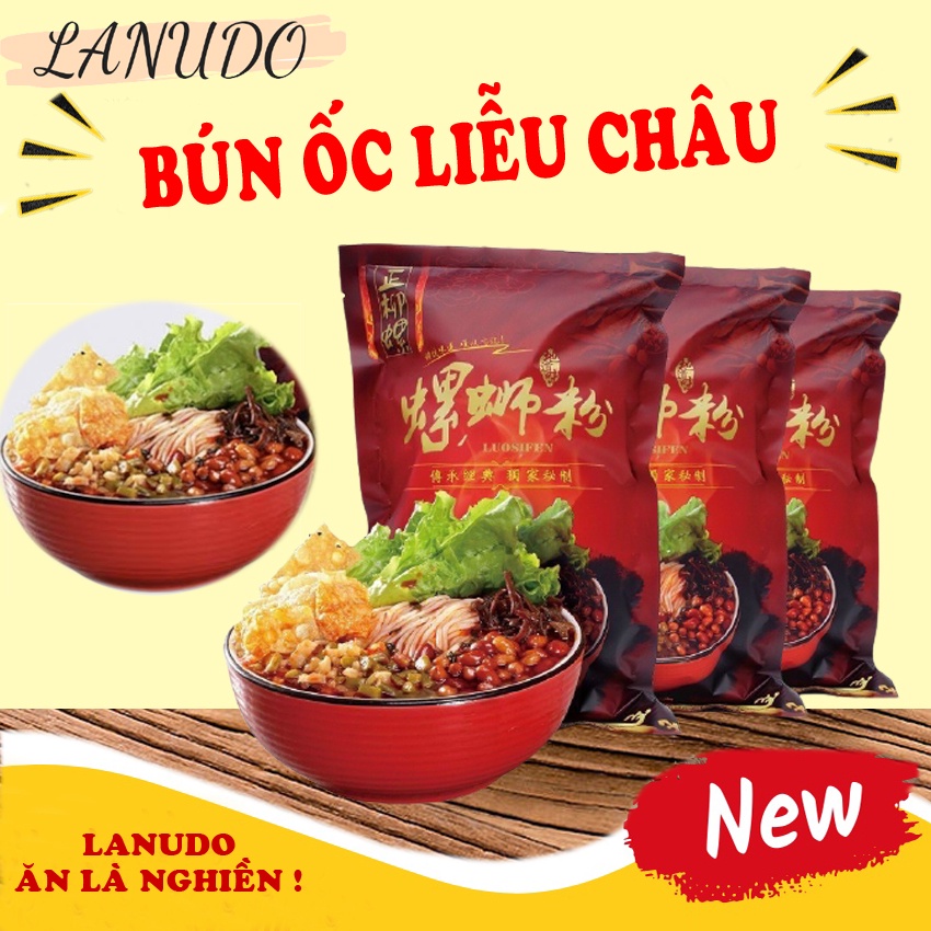 Bún Ốc ❤️ Bún Ốc Liễu Châu Lý Tử Thất  loại to 305 gam  Siêu Ngon