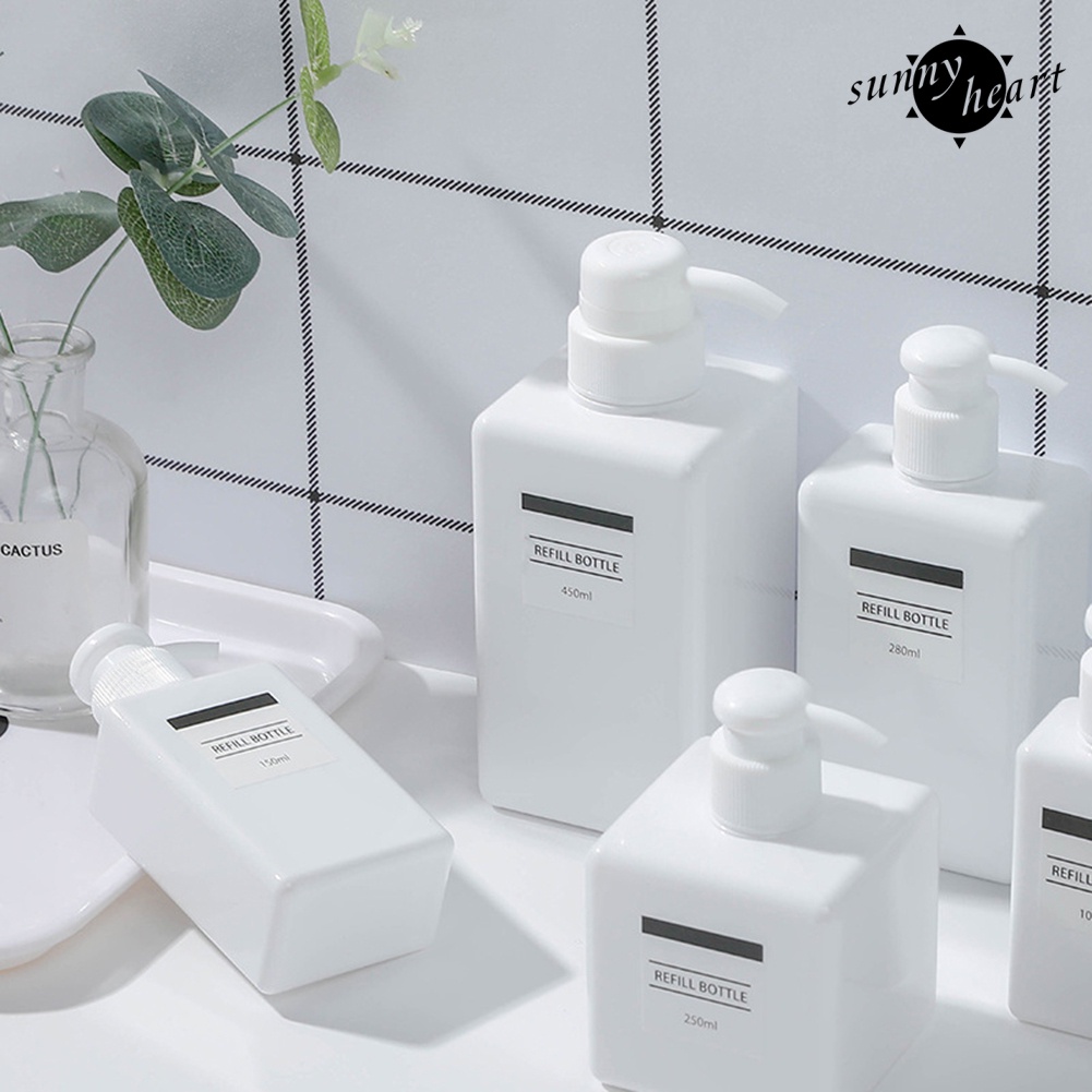 Bình Rỗng Đựng Dầu Gội/Sữa Tắm 100/150/250/280/450ml