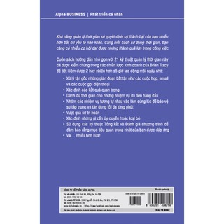 Sách AlphaBooks - Thuật quản lý thời gian (Tái bản 2018)