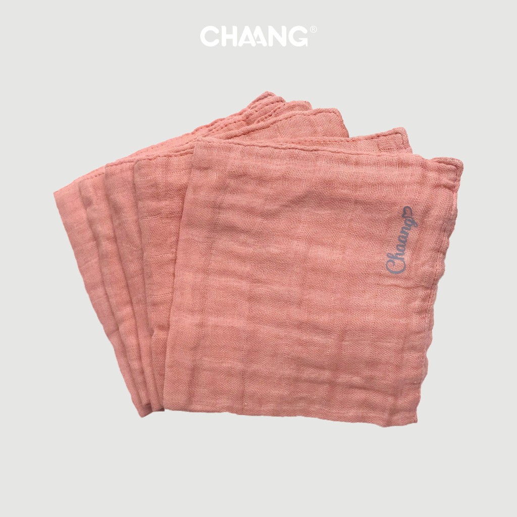Set khăn sữa Chaang hồng (2020)