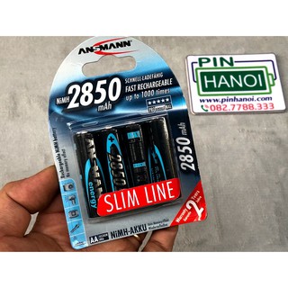 Vỉ 4 pin sạc ANSMANN Pin Tiểu NiMH HR6 AA 2850mAh BL4 5035212-US