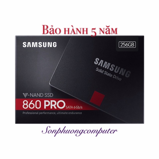 Ổ SSD samsung Evo 860 PRO 256GB nguyên box zin