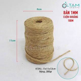 Cuộn dây thừng Handmade TAN