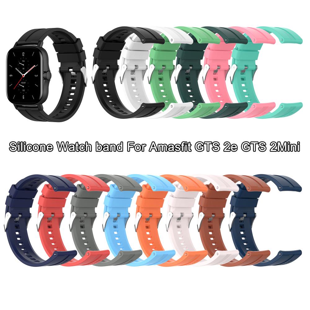 Dây Đeo Thay Thế Bằng Silicone Cho Đồng Hồ Amazfit GTS 2e GTS 2mini