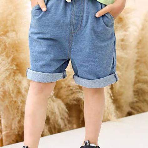 Quần bò đùi gập gấu cho bé 8-18kg