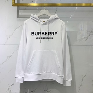 Áo nỉ cotton dài tay Burberr thời trang thu đông